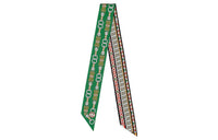 HERMES Silk Silk Scarves Women's Green