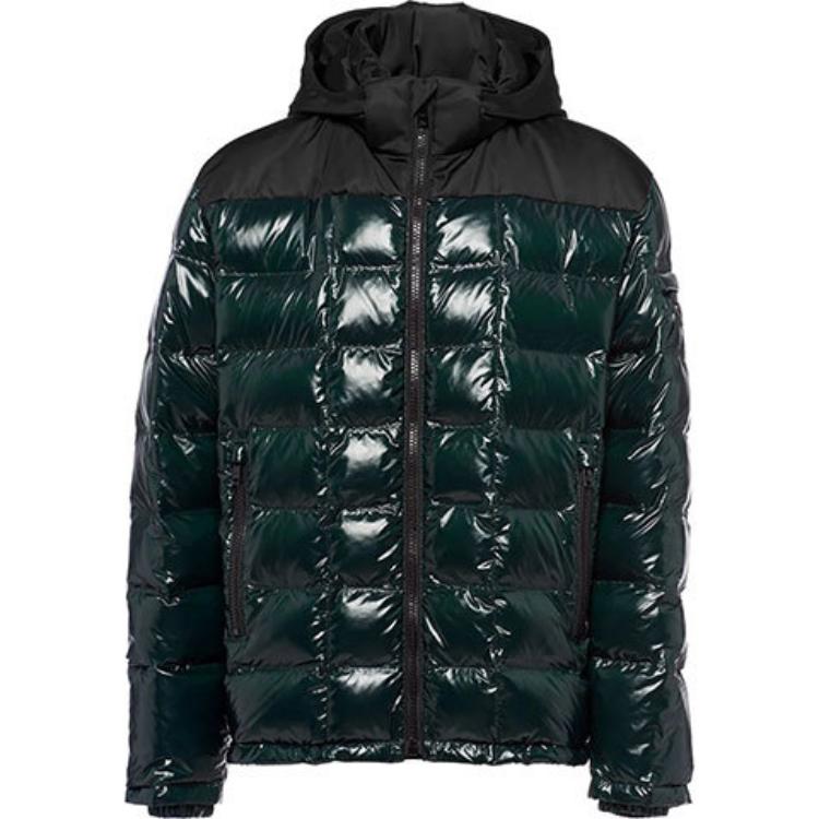 PRADA Down Jackets Men Green