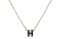 HERMES POP H Collection Gold-Plated Necklaces Women's