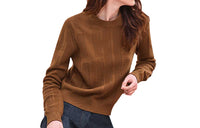 HERMES Knitwear Women's Smoky Brown