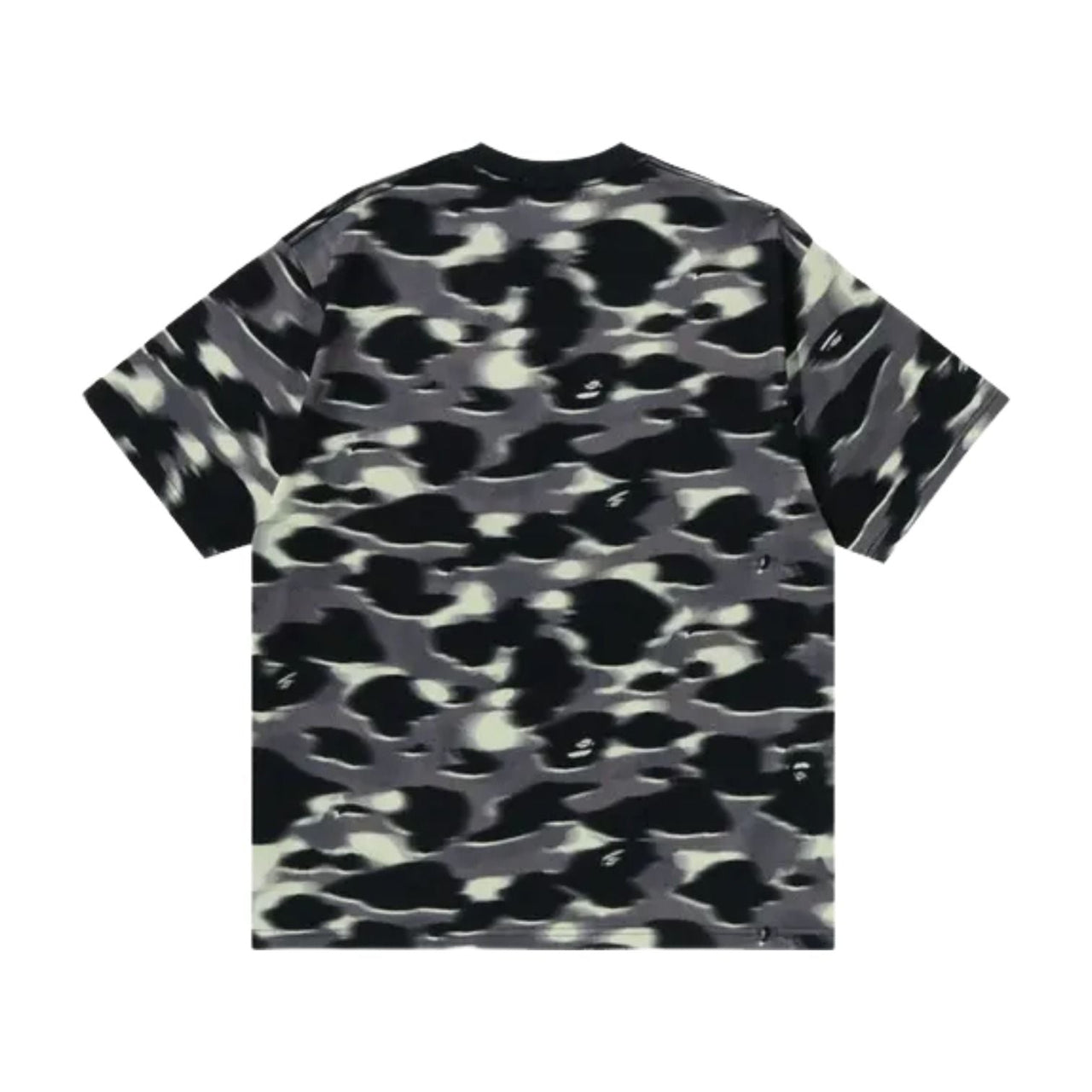 A Bathing Ape Screen Camo STA Logo Relaxed Fit T-Shirt 'Black' 1M30-109-304-BLACK
