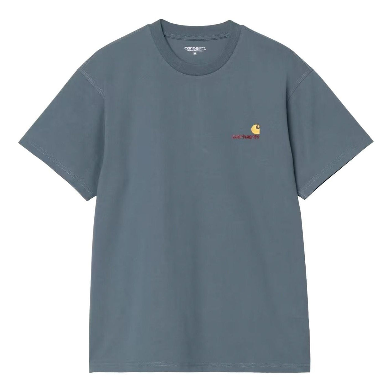 Carhartt WIP American Script Short Sleeve T-Shirt 'Blue' I029956-3GB-XX