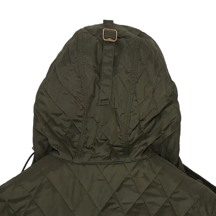 (WMNS) Burberry Hillgate Quilted Coat 'Green' 81103241