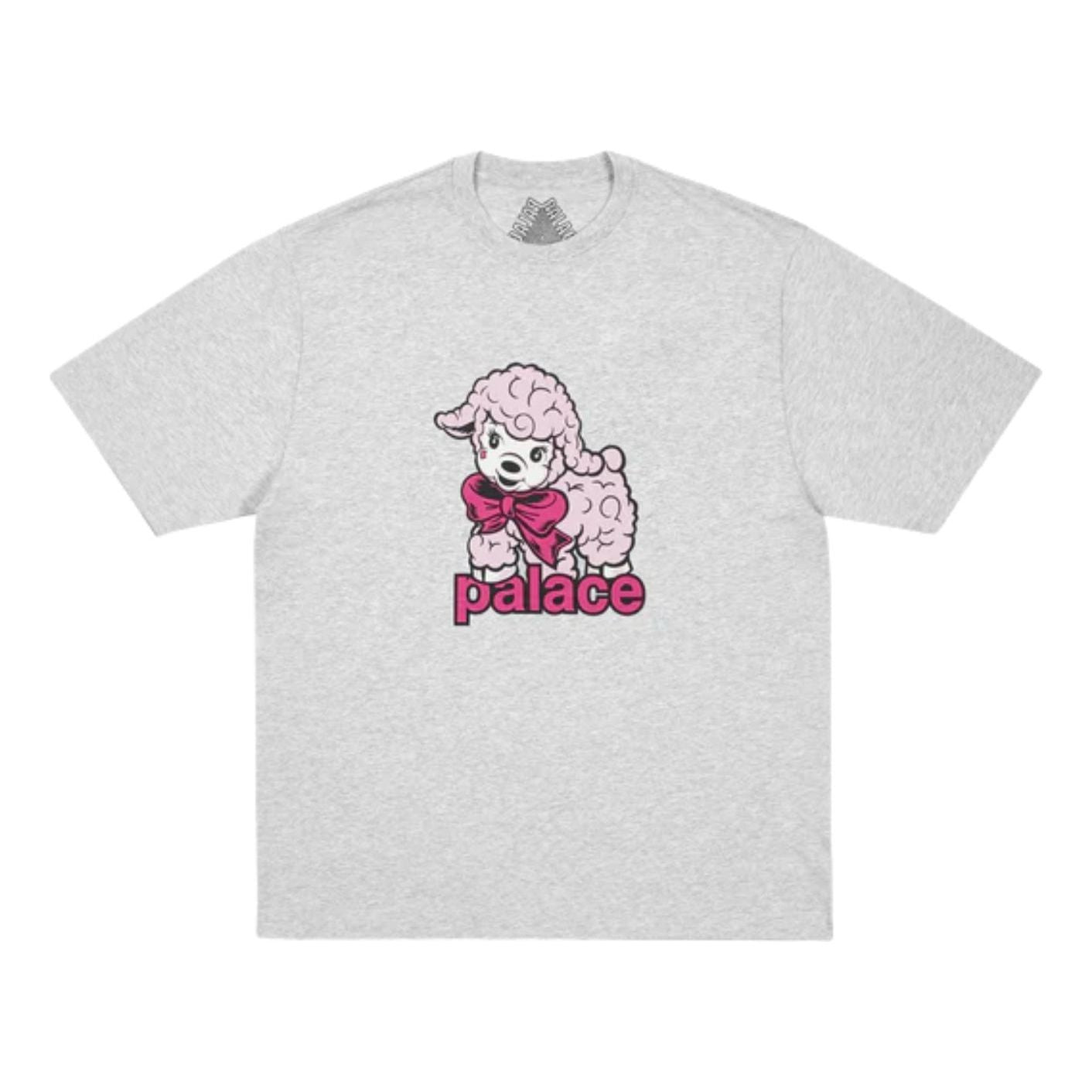 Palace SS26 Lamb T-Shirt 'Grey Marl' P30TS009