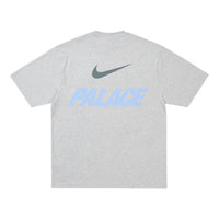 Nike x Palace Font Swoosh T-Shirt 'Grey Marl' P28NTS005