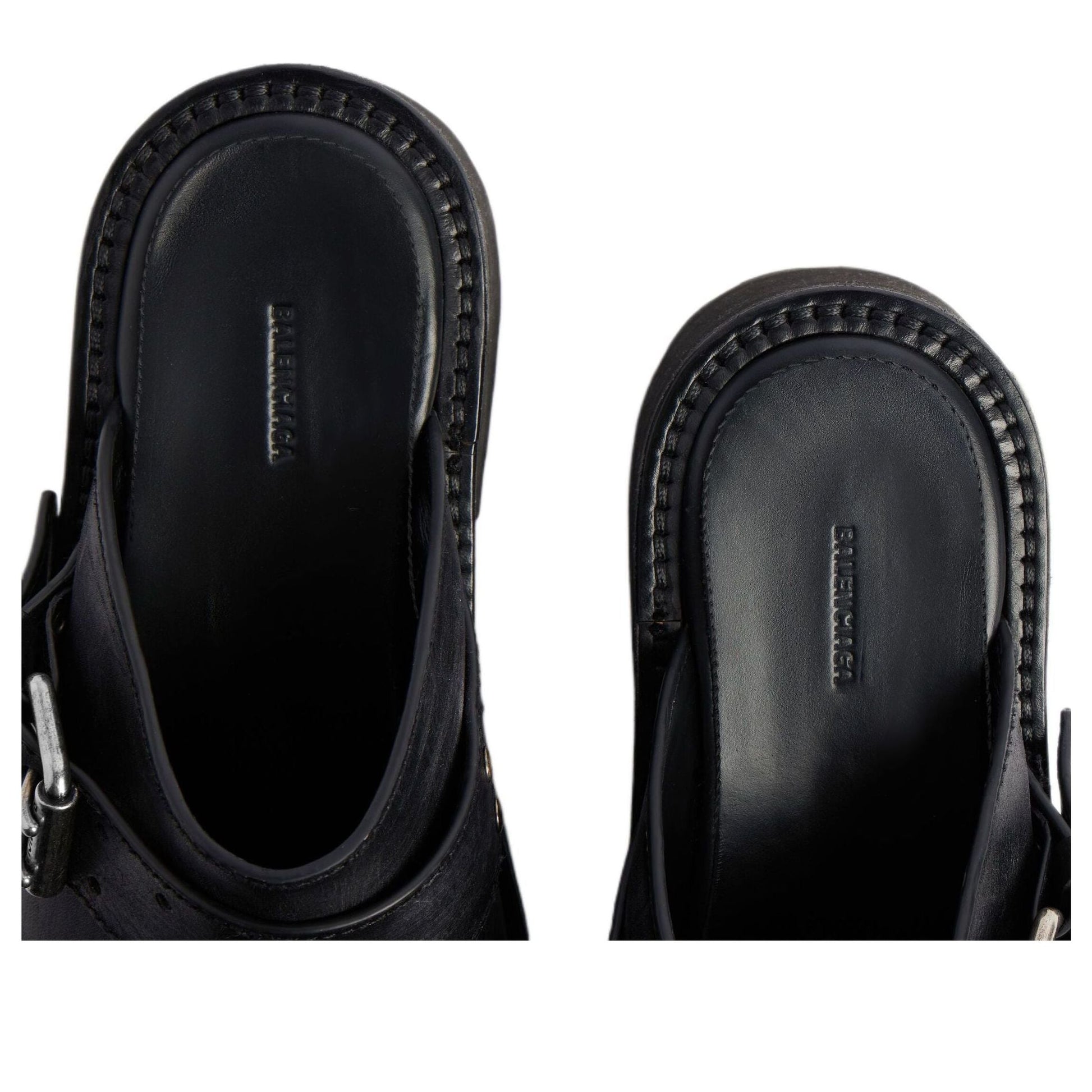 (WMNS) Balenciaga Venom Mule 'Black' 866571WBEQ41081