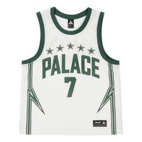 Palace Lightning Basketball Jersey 'White Green' P30ES226
