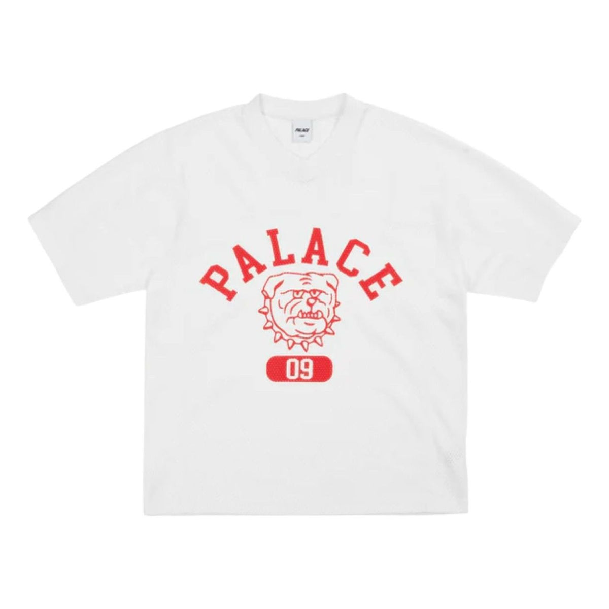Palace Bulldog Mesh Jersey 'White' P30ES218
