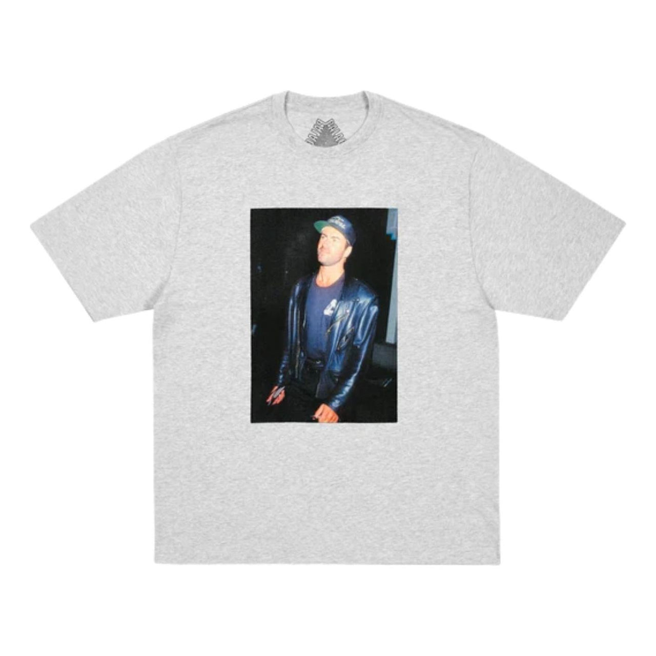 Palace x George Michael T-Shirt 'Grey Marl' P30TS496
