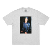 Palace x George Michael T-Shirt 'Grey Marl' P30TS496