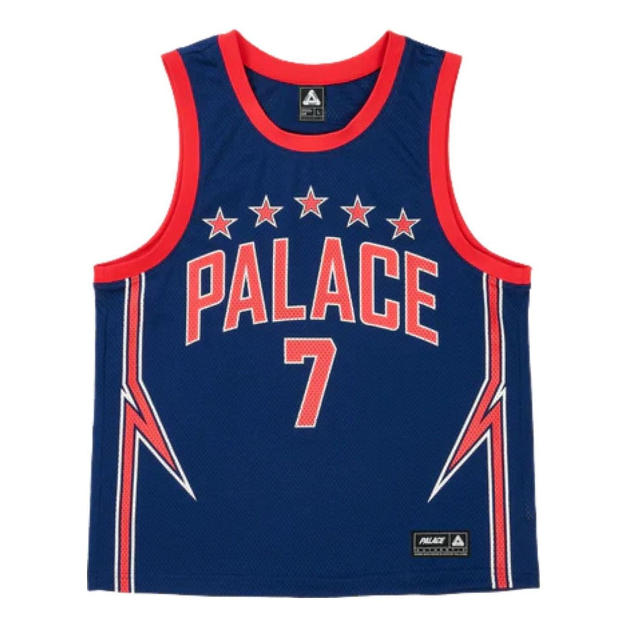 Palace Lightning Basketball Jersey 'Navy Red' P30ES225