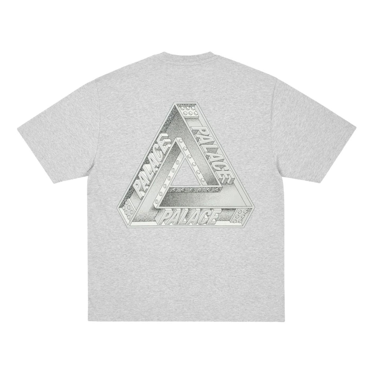 Palace Tri Girders T-Shirt 'Grey Marl' P30TS380