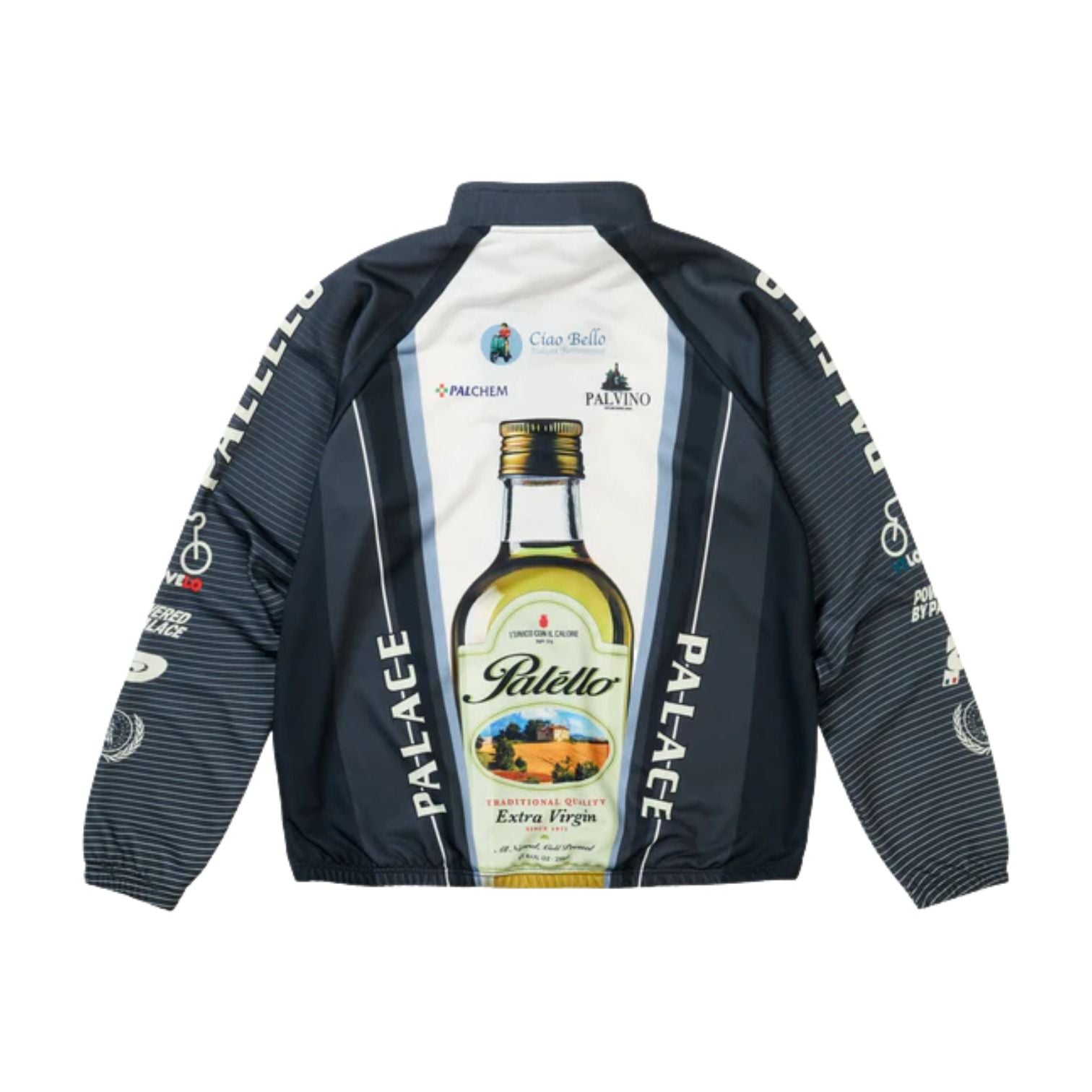 Palace Palello Cycling Zip Jacket 'Black' P30ES239