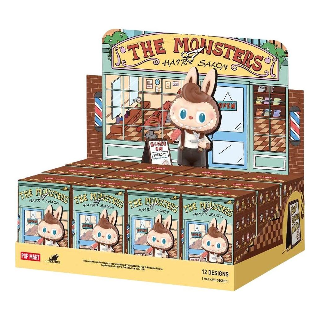 Pop Mart The Monsters Labubu Hair Salon Series Sealed Case (12 Blind Boxes) PPMT-2606-0055-1184342890