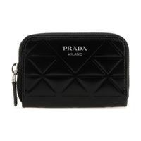 PRADA Leather Wallet Men's Black