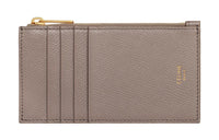 CELINE Calfskin Card Holder Card Holder Regular Women's Umber