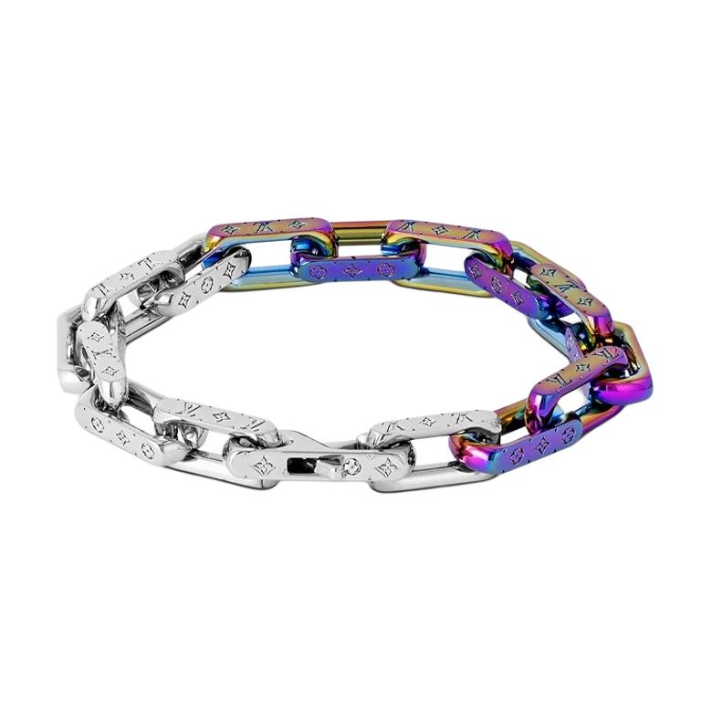LOUIS VUITTON Chain Bracelet Monogram