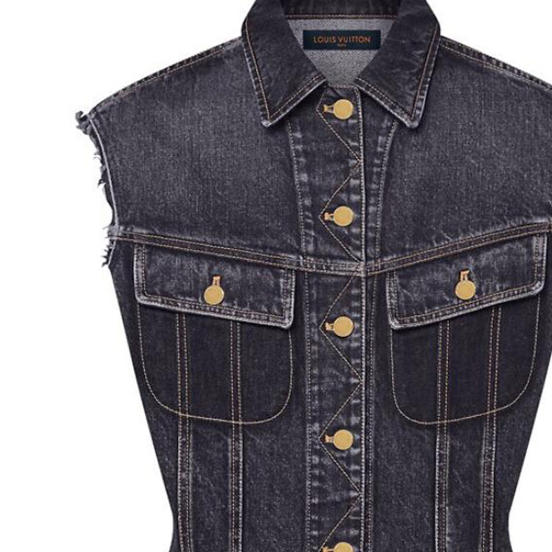 LOUIS VUITTON FW24 Jackets Coats Women's Blue
