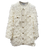CHANEL Jackets Coats Women's White
