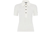 LOUIS VUITTON New Quarterly Products Of LV Polo Shirts Women's White