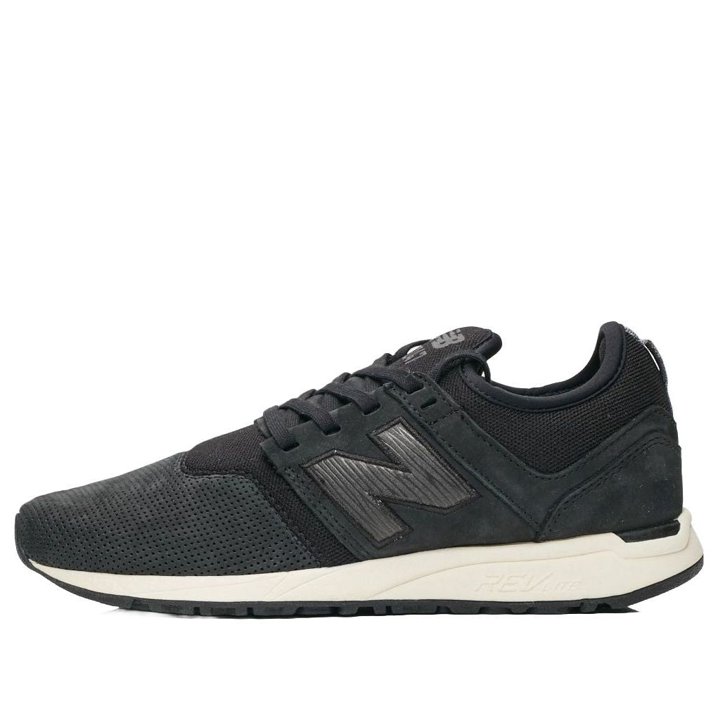 (WMNS) New Balance 247 Nubuck 'Black' WRL247WN