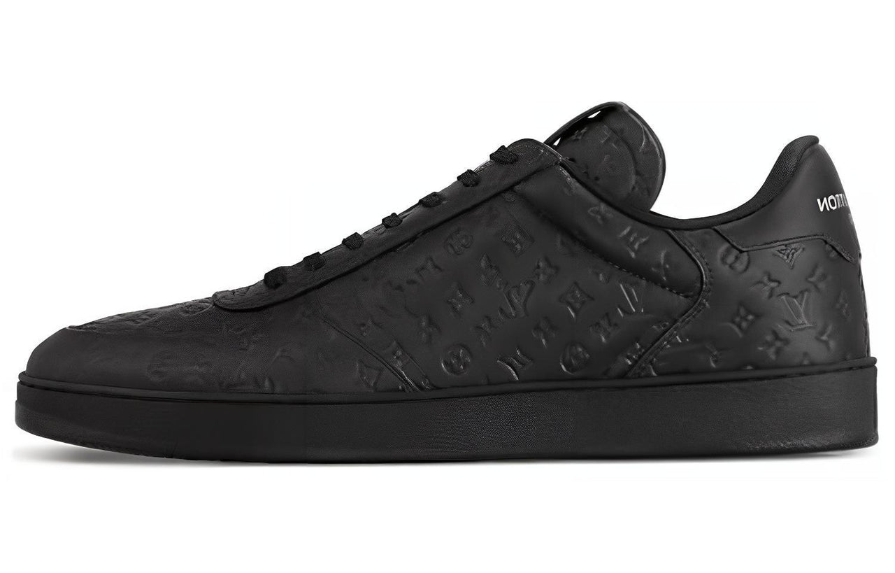 LOUIS VUITTON Rivoli Sneakers 'Black Mini Monogram'