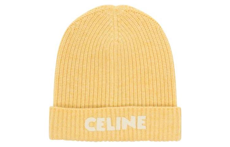 CELINE Beanies Women's Yellow