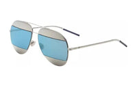 DIOR Metal Acetate Aviator Sunglasses Unisex Silver
