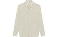 SAINT LAURENT Dotted Long-Sleeved Shirt