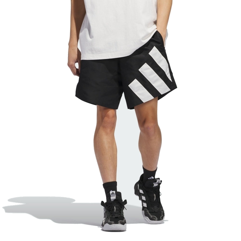adidas Anthony Edwards 1 Foundation Shorts 'Black White' IU2817