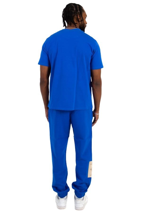 House of Cenmar T-Shirt with House Of Cenmar Patch 'Blue' HOC-U03