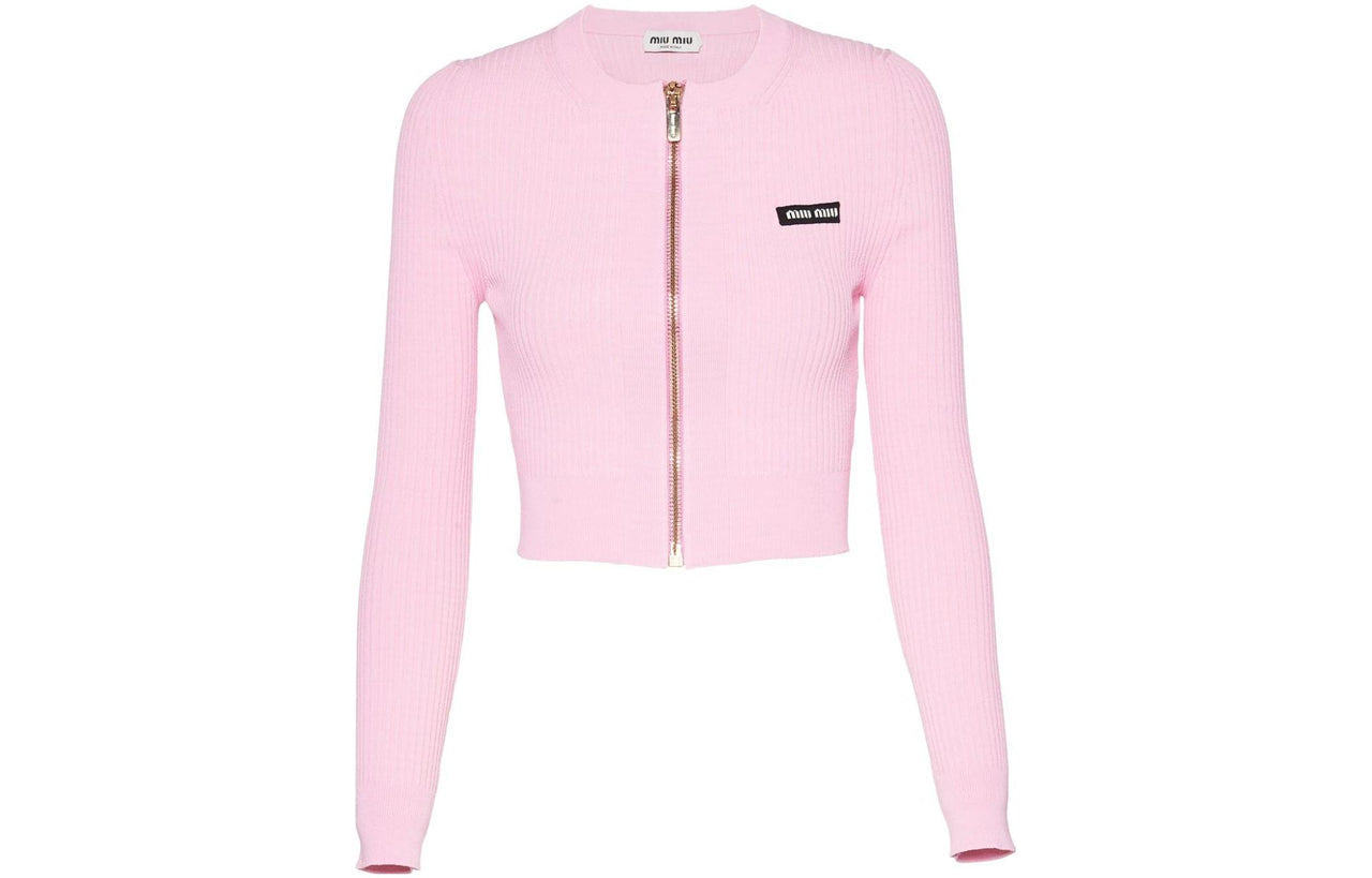 MIU MIU SS23 Knitwear Women's Light Pink