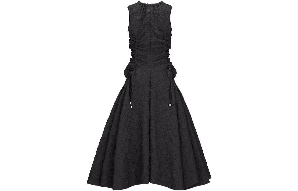 DIOR Sleeveless Dress Women's Black
