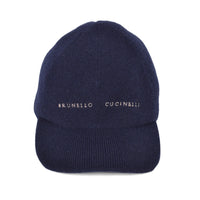 Brunello Cucinelli Logo-Embroidered Cashmere Cap