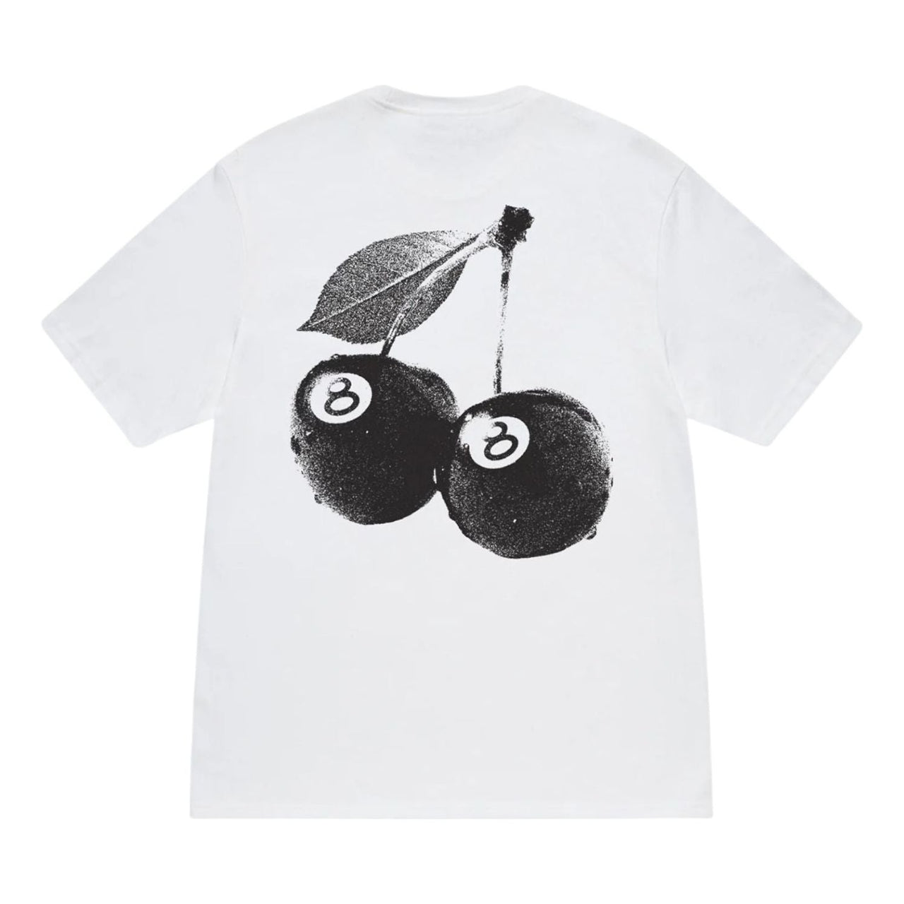 Stussy Cherries T-Shirt Oversized 'White' 1905066-WHIT