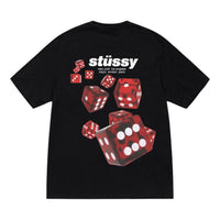Stussy Rollers T-shirt Relaxed Fit 'Black' 1905160-BLK