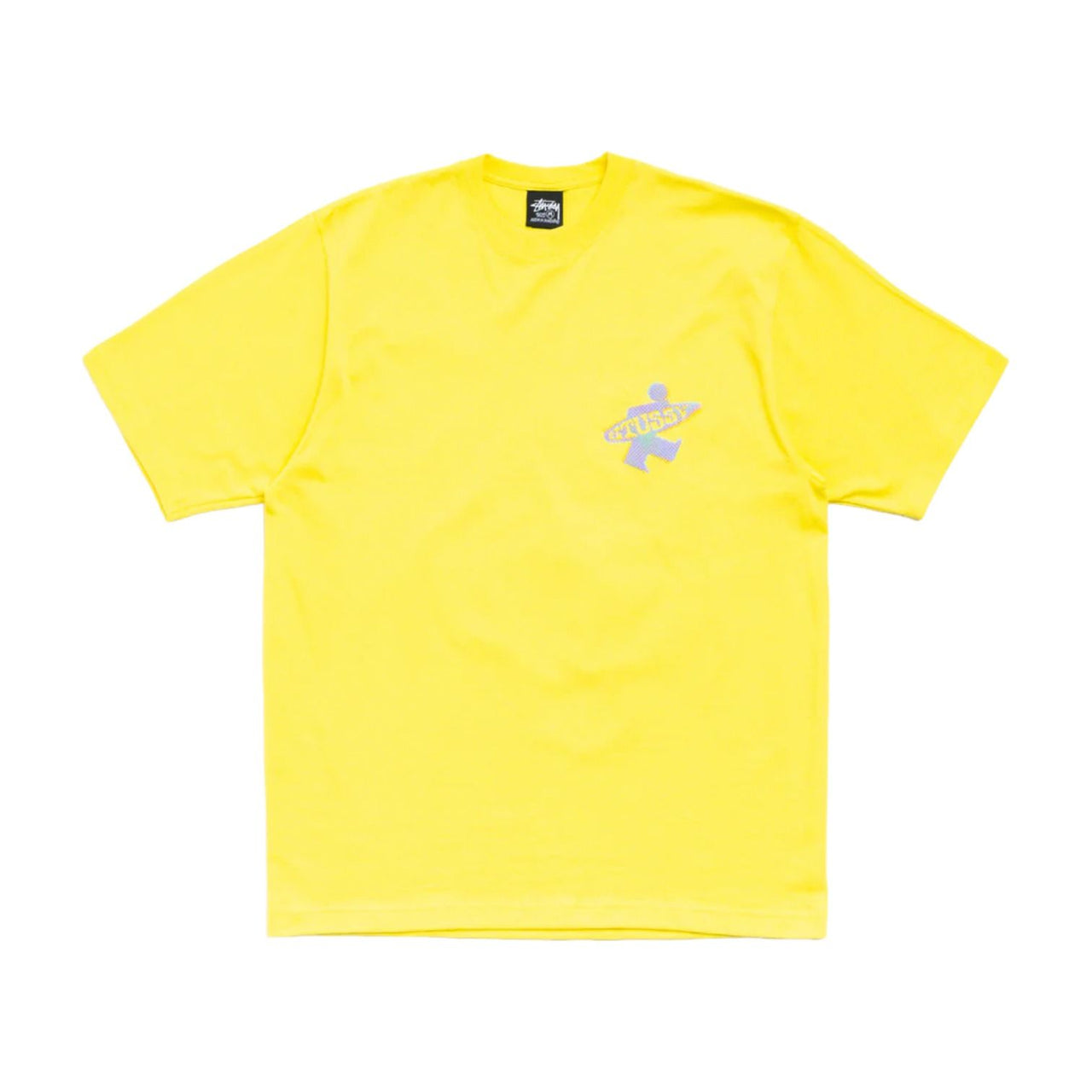 Stussy Dot Surf Puff Print T-Shirt 'Lemon' 1905195-LEMO