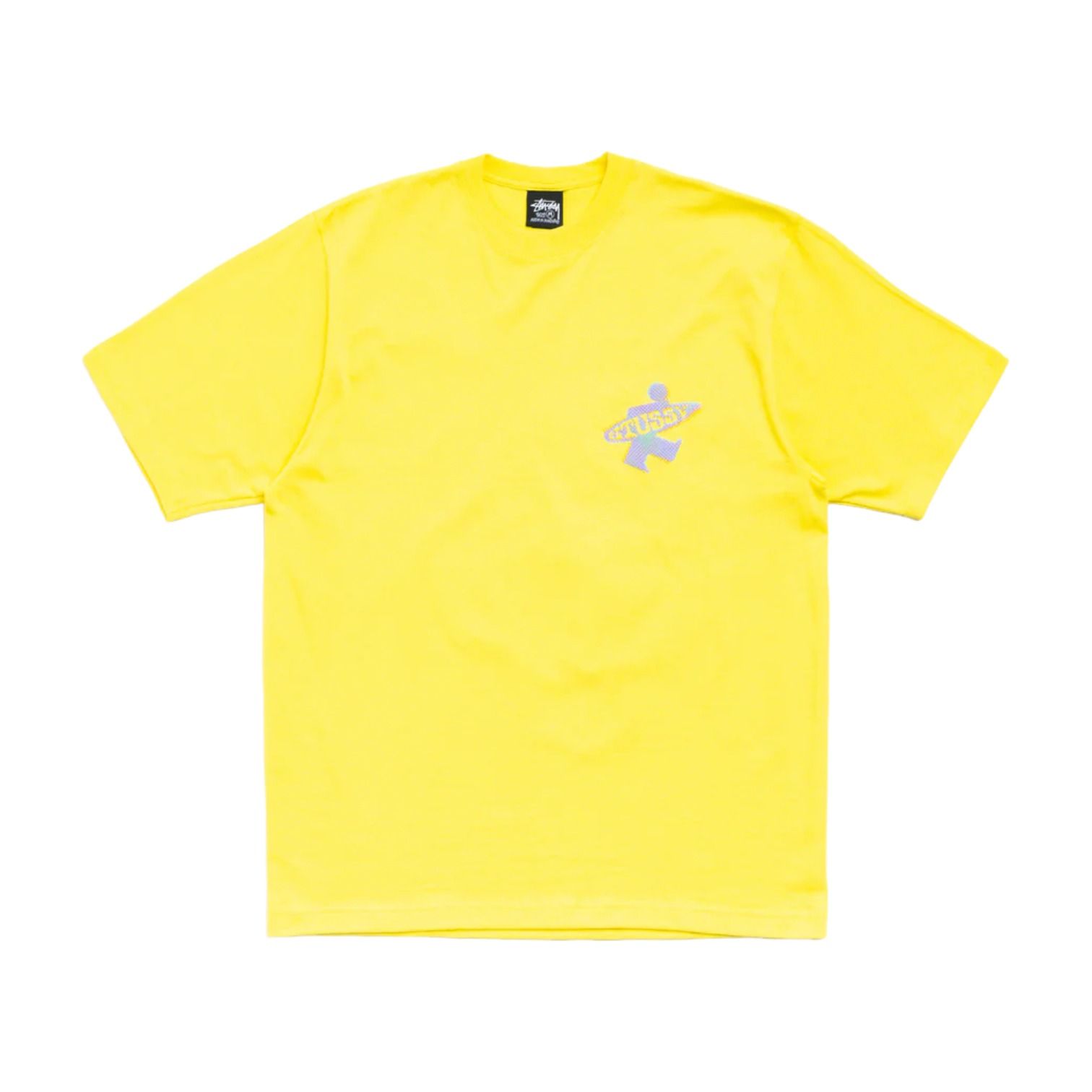 Stussy Dot Surf Puff Print T-Shirt 'Lemon' 1905195-LEMO