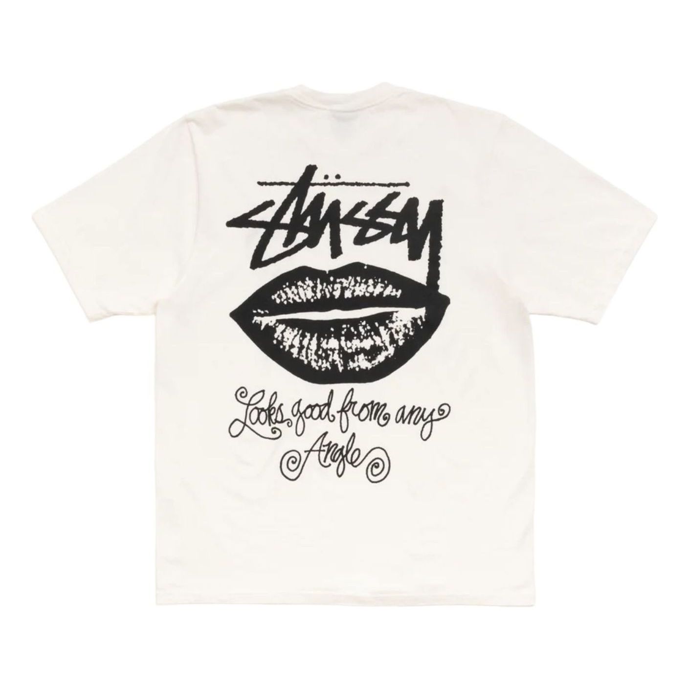 Stussy Any Angle T-Shirt Pigment Dyed 'Natural' 1905196-NATU
