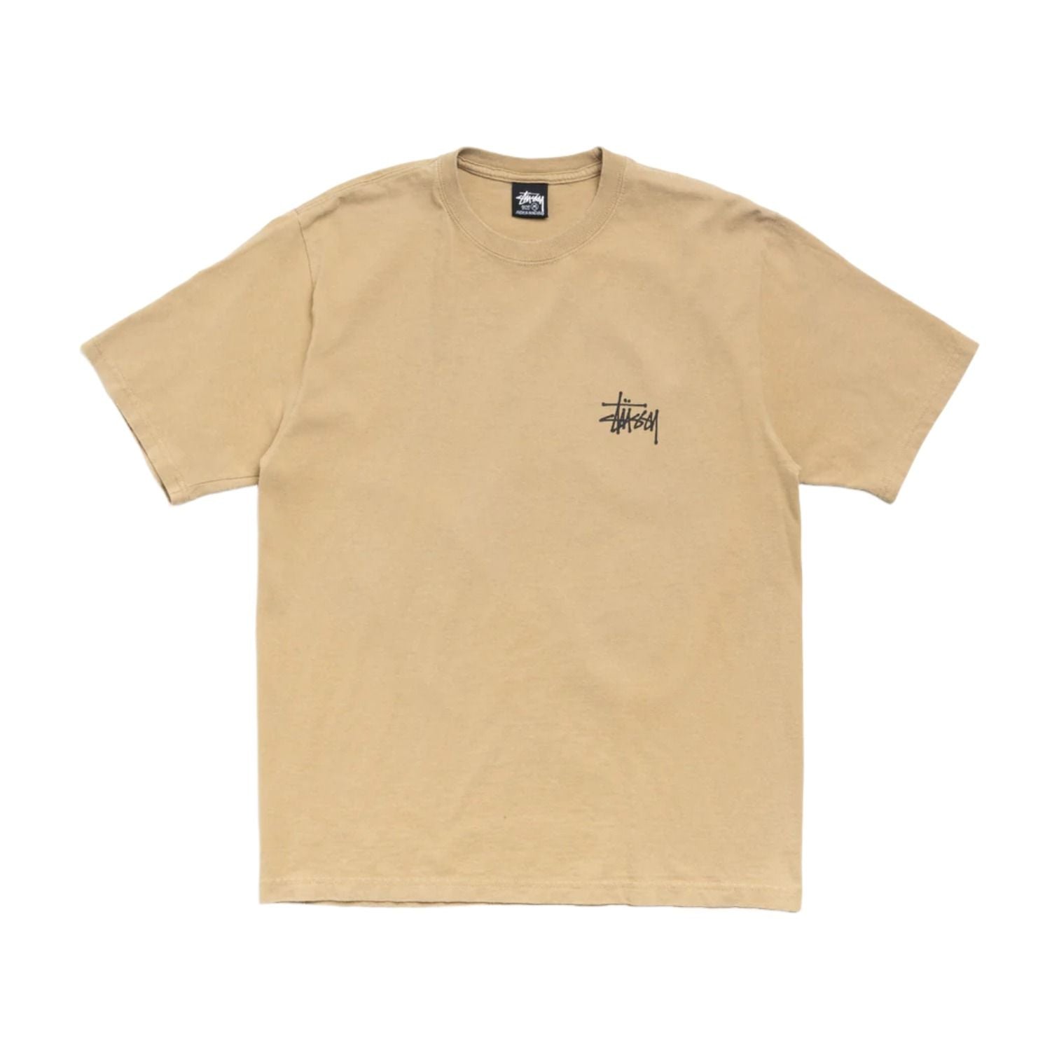 Stussy Big Dog Stone Washed T-Shirt 'Khaki' 1905211-KHAK