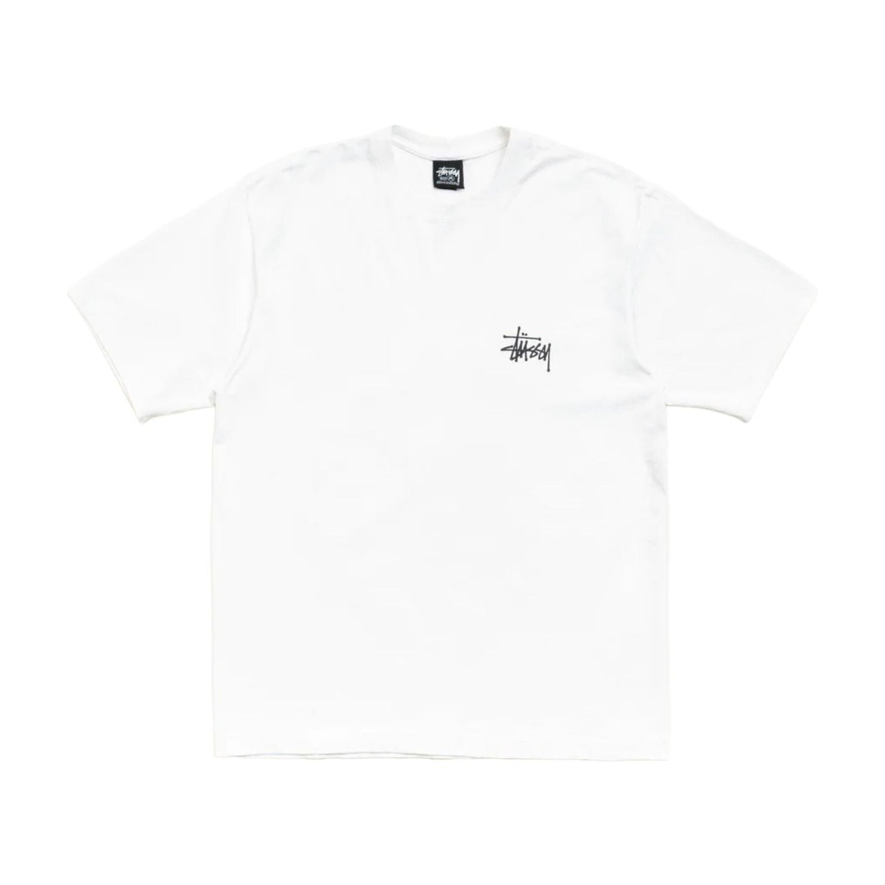 Stussy Big Dog Stone Washed T-Shirt 'White' 1905211-WHIT