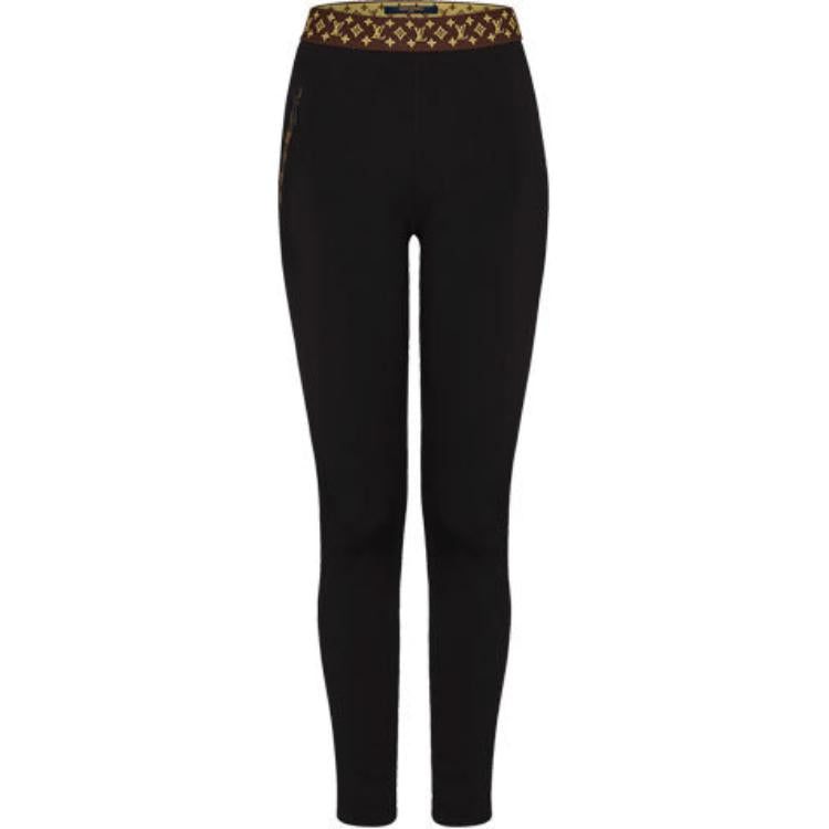 LOUIS VUITTON Leggings With Monogram Elastic Belt