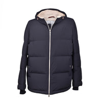 Brunello Cucinelli Hooded Quilted Jacket