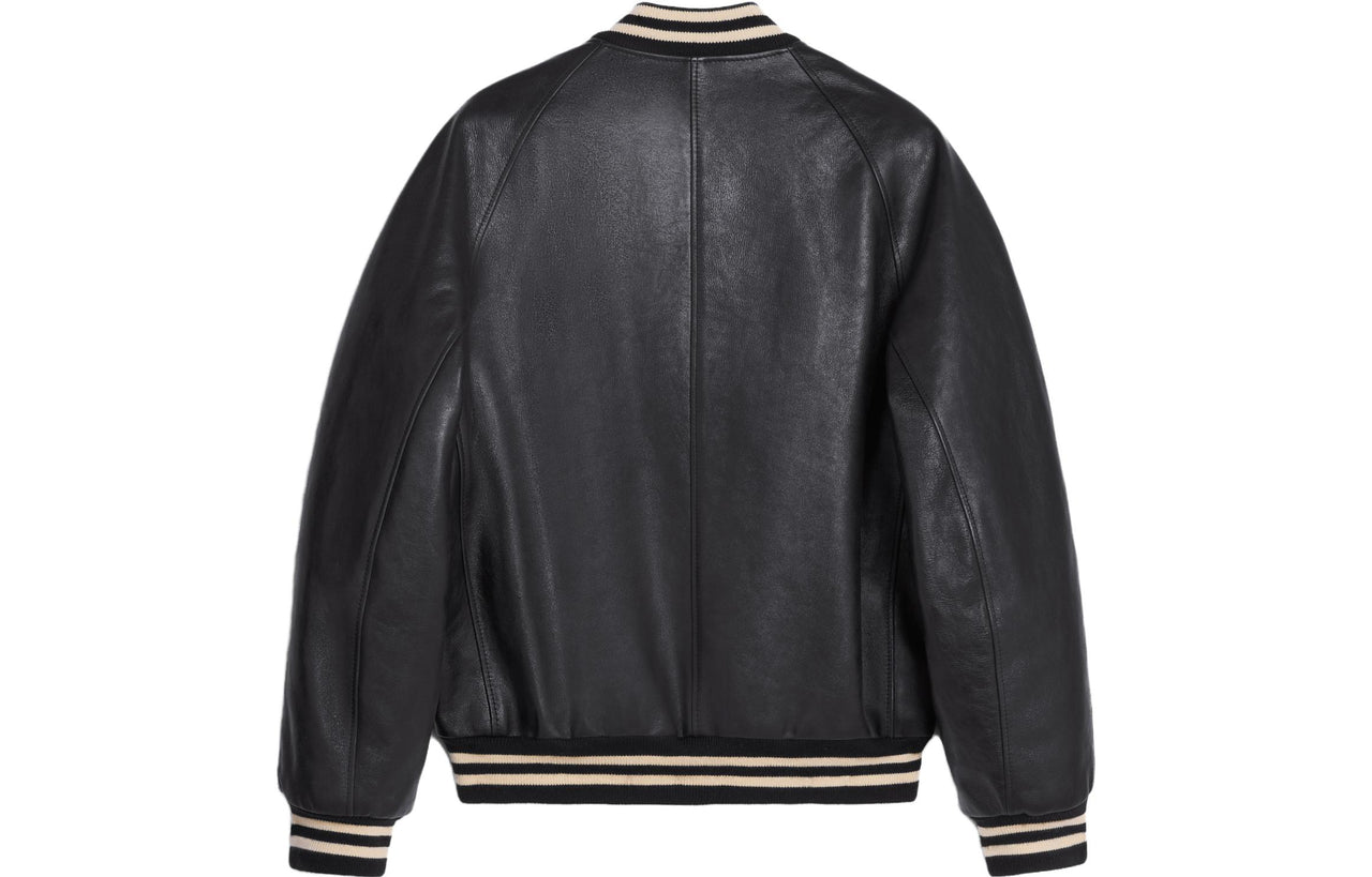 CELINE Oversized Teddy Jacket In Calfskin