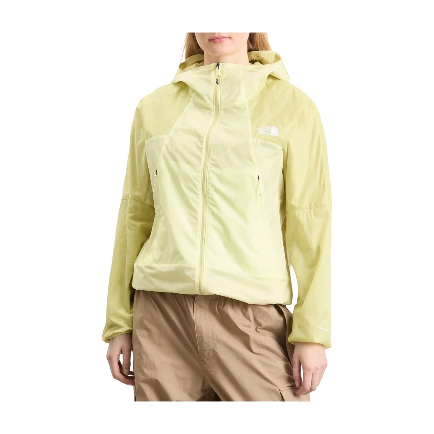 (WMNS) THE NORTH FACE Ridgelite Futurefleece Wind Jacket 'Lemon Mist Pear' NF0A8ERKGM4