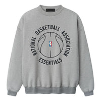 Fear of God Essentials x NBA X Barkley Hendricks 90s Crewneck 'Concrete Heather' 192BH266802F