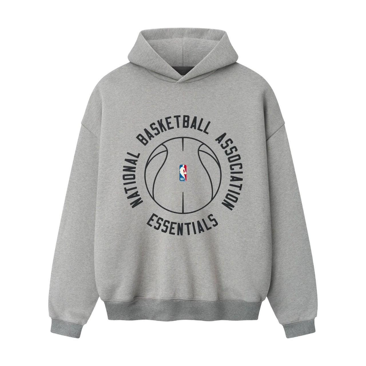 Fear of God Essentials x NBA X Barkley Hendricks 90s Hoodie 'Concrete Heather' 192BH266902F
