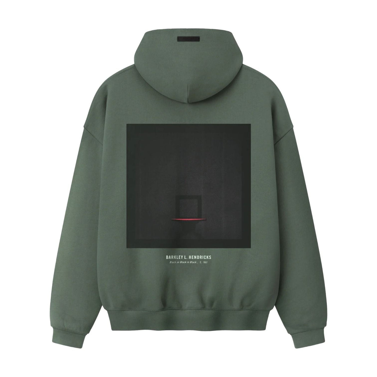 Fear of God Essentials x NBA X Barkley Hendricks 90s Hoodie 'Balsam Green' 192BH266907F