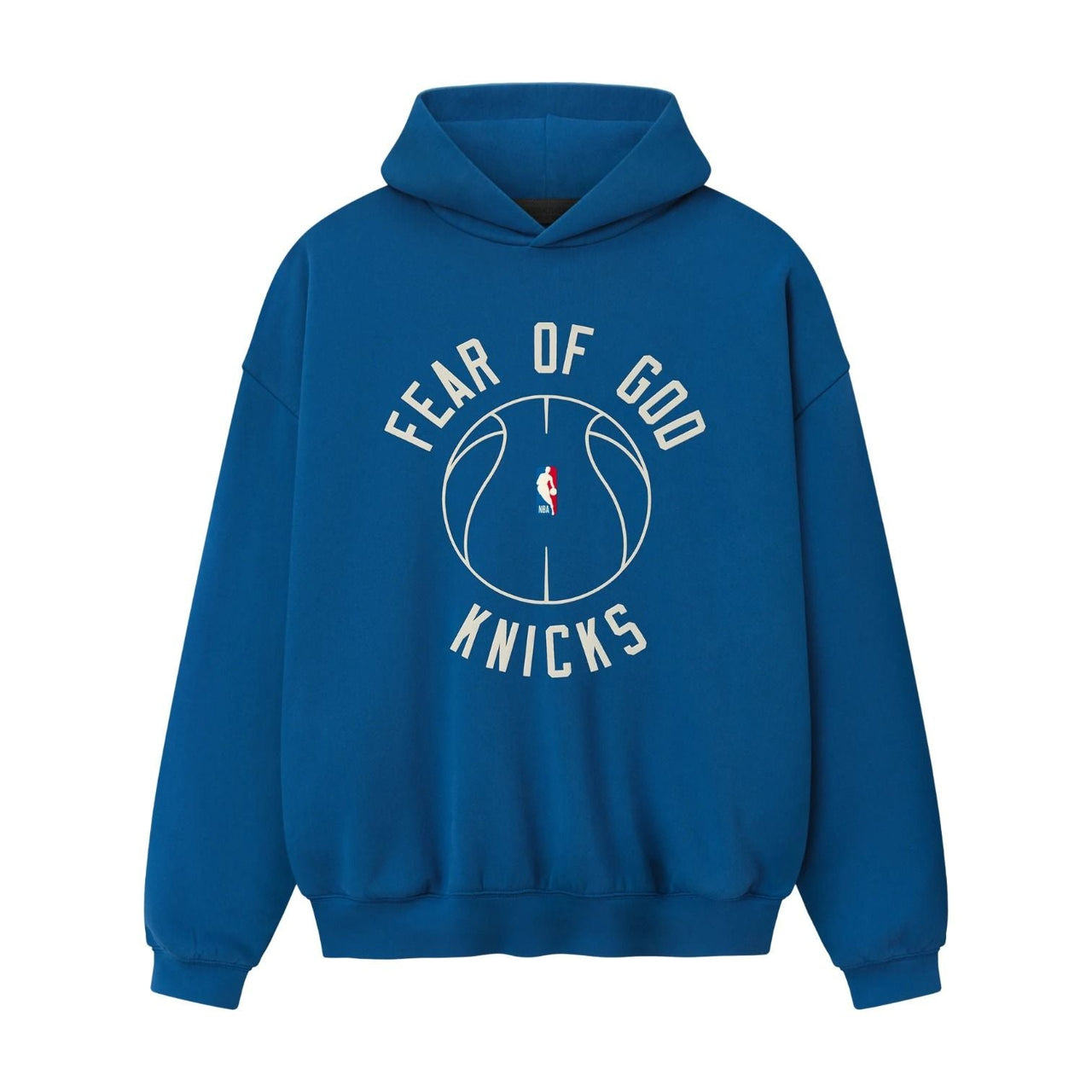 Fear of God Essentials x Knicks X Barkley Hendricks 90s Hoodie 'Faded Blue' 192BH266908F