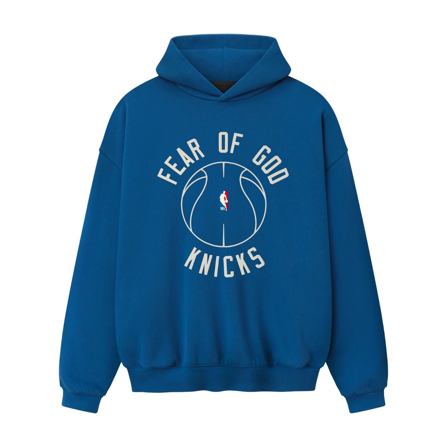 Fear of God Essentials x Knicks X Barkley Hendricks 90s Hoodie 'Faded Blue' 192BH266908F